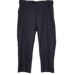 Alexander Julian Colours Mens Black Dress Pants Size 40x29